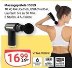 Massagepistole 15359 im Angebot bei GLOBUS in Krefeld Massagepistole 15359 Angebote von VITALmaxx bei GLOBUS Krefeld für 16,99 €