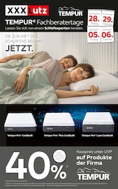 Aktueller XXXLutz Möbelhäuser Möbel & Einrichtung Prospekt in Plochingen und Umgebung, "DIE ZUKUNFT DES SCHLAFENS BEGINNT JETZT." mit 4 Seiten, 24.11.2025 - 30.11.2025