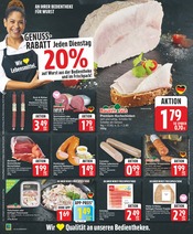 Aktueller WEZ Prospekt mit Wurst, "Die WEZette", Seite 6