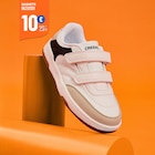 Promo Baskets basses à scratchs bout rond blanc garçon à 10,00 € dans le catalogue La Halle à Dieppe
