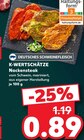 Aktuelle Schweinefleisch Angebote bei Kaufland in Stuttgart Aktuelles Nackensteak Angebot bei Kaufland in Stuttgart ab 0,89 €