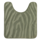Tapis contour WC mémoire de forme microfibre - Maxi Bazar à Vitrolles Tapis contour WC mémoire de forme microfibre en promo chez Maxi Bazar Vitrolles à 4,89 €