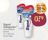 Zahnpasta von Signal im aktuellen tegut Prospekt für 0,79 €