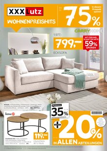 Couch im XXXLutz Prospekt "WOHNENPREISHITS" mit 12 Seiten (Bochum)