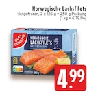 EDEKA Dernau - Norwegische Lachsfilets Angebot im Prospekt Norwegische Lachsfilets bei EDEKA im Dernau Prospekt für 4,99 €