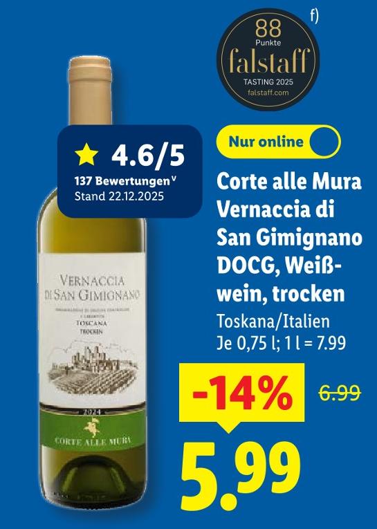 Vernaccia di San Gimignano DOCG