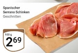 Spanischer Serrano Schinken im Angebot bei GLOBUS in Jena Spanischer Serrano Schinken Angebote bei GLOBUS Jena für 2,69 €