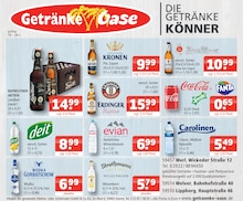 Bier im Getränke Oase Prospekt "Aktuelle Angebote" mit 1 Seiten (Soest)