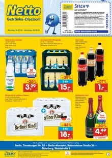 Aktueller Netto Marken-Discount Prospekt (Berlin) Netto Marken-Discount Prospekt "DER ORT, AN DEM DU IMMER AUSGEZEICHNETE PREISE FINDEST." mit Seiten (Berlin)