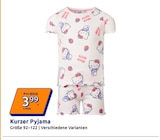 Action Meißen - Kurzer Pyjama Angebot im Prospekt Kurzer Pyjama bei Action im Meißen Prospekt für 3,99 €