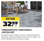 Aktuelle Terrassenplatten Angebote bei OBI in Magdeburg Aktuelles TERRASSENPLATTE FEINSTEINZEUG „ARDESIA ASH“ Angebot bei OBI in Magdeburg ab 32,99 €