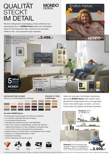 Wohnzimmertisch im aktuellen Möbel Inhofer Prospekt (München) Wohnzimmertisch im Möbel Inhofer Prospekt "Endlich Herbst" mit 30 Seiten (München)