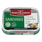 Sardines - MOUETTES D'ARVOR - Carrefour à Montpellier Sardines - MOUETTES D'ARVOR en promo chez Carrefour Montpellier à 3,29 €