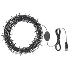 Lichterkette (200), LED schwarz im IKEA Prospekt Lichterkette (200), LED schwarz von STRÅLA im aktuellen IKEA Prospekt für 24,99 €