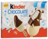 Batonnets Crème Glacée Chocolat au Lait - KINDER en promo chez Hyper U Saintes à 1,62 €