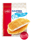Gaufres fourrées vanille - Lotus en promo chez B&M Gaufres fourrées vanille - Lotus dans le catalogue B&M