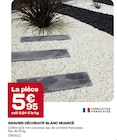 Promo Gravier décoratif blanc nuancé à 5,95 € dans le catalogue Gedimat à Coucouron