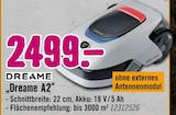 Hornbach Erlangen - „Dreame A2“ Angebot im Prospekt „Dreame A2“ bei Hornbach im Erlangen Prospekt für 2.499,00 €