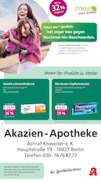 mea - meine apotheke Prospekt für Berlin: "Unsere Oktober-Angebote", 4 Seiten, 01.10.2025 - 31.10.2025