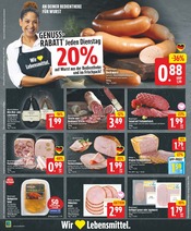 Wurst im WEZ Prospekt in Bad Salzuflen Aktueller WEZ Prospekt mit Wurst, "Die WEZette", Seite 8