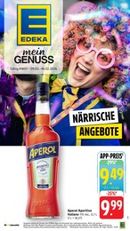 Offre Aperol dans le catalogue EDEKA du moment à la page 6