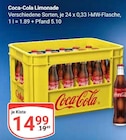 Aktuelle Coca Cola Angebote bei GLOBUS in Oberhausen Aktuelles Limonade Angebot bei GLOBUS in Oberhausen ab 14,99 €