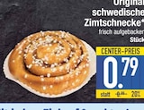 Original schwedische Zimtschnecke von  im aktuellen EDEKA Prospekt für 0,79 €