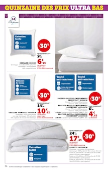 Promo Sur-Matelas dans le catalogue Hyper U du moment à la page 36