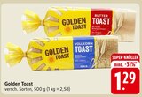 Butter Toast oder Vollkorn Toast Angebote von Golden Toast bei E center Göppingen für 1,29 €