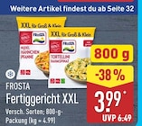 Fertiggericht XXL im ALDI Nord Prospekt Fertiggericht XXL von FROSTA im aktuellen ALDI Nord Prospekt für 3,99 €