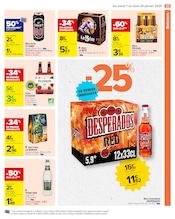 Desperados Angebote im Prospekt "NOUVELLE ANNÉE MEILLEURE PROMO" von Carrefour auf Seite 57