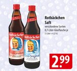 Rotbäckchen Saft Angebote bei famila Nordost Lüneburg für 2,99 €