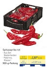 Spitzpaprika rot für 2,11 € bei METRO im Angebot Spitzpaprika rot im aktuellen METRO Prospekt