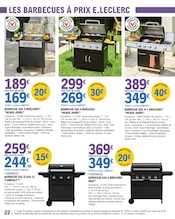 Barbecue Angebote im Prospekt "Brico Plein Air" von E.Leclerc auf Seite 22