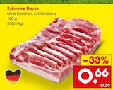 Schweine-Bauch bei Netto Marken-Discount im Prospekt "" für 0,66 €