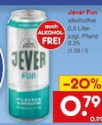 alkoholfreies Bier im Netto Marken-Discount Prospekt Fun von Jever im aktuellen Netto Marken-Discount Prospekt für 0,79 €