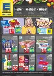 Aktueller EDEKA Prospekt mit Bier, "Wir lieben Lebensmittel!", Seite 1