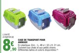 Cage de transport pour animaux dans le catalogue E.Leclerc