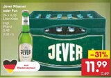 Pilsener oder Fun Angebote von Jever bei Netto Marken-Discount Aurich für 11,99 €