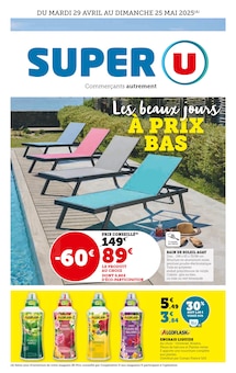 Prospectus Super U en cours, "Super U", page 1 sur 36
