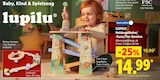 Holzkugelbahn von LUPILU für 14,99 € bei Lidl im Angebot Holzkugelbahn von LUPILU im aktuellen Lidl Prospekt