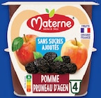Intermarché Super Baratier - Promo -50% remise immédiate sur le 2ème sur les coupelles Materne Promo -50% remise immédiate sur le 2ème sur les coupelles Materne à dans le catalogue Intermarché Super à Baratier