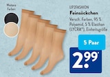 Feinsöckchen im Angebot bei ALDI SÜD in St. Ingbert Feinsöckchen Angebote von UP2FASHION bei ALDI SÜD St. Ingbert für 2,99 €