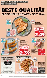 Aktueller Kaufland Prospekt mit Schweinefleisch, "Aktuelle Angebote", Seite 20