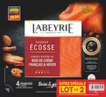 Saumon atlantique d'Écosse fumé - LABEYRIE en promo chez Carrefour Antony à 11,49 €