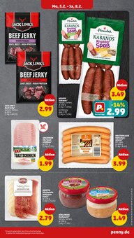 Wurst im Penny Prospekt "Wer günstig will, muss Penny." mit 34 Seiten (Remscheid)