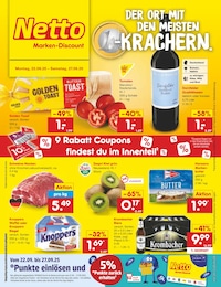 Netto Marken-Discount Prospekt: "Aktuelle Angebote", 44 Seiten, 22.09.2025 - 27.09.2025