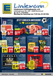 Bier im EDEKA Prospekt in Wetter Aktueller EDEKA Prospekt mit Bier, "Aktuelle Angebote", Seite 1