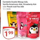 Aktuelle Kaffeevollautomat Angebote bei GLOBUS in Jena Aktuelles Double Mango Ade Angebot bei GLOBUS in Jena ab 1,99 €