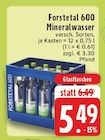 Aktuelles Mineralwasser Angebot bei E center in Duisburg ab 5,49 €